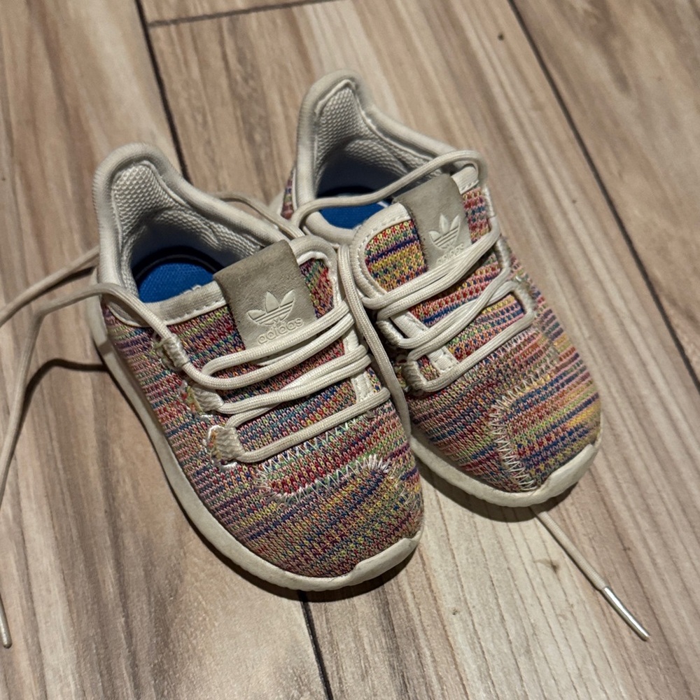 Adidas Kids Rainbow Knit Sneakers